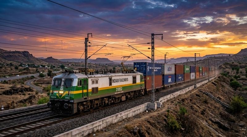 Indian Railways Freight Rake